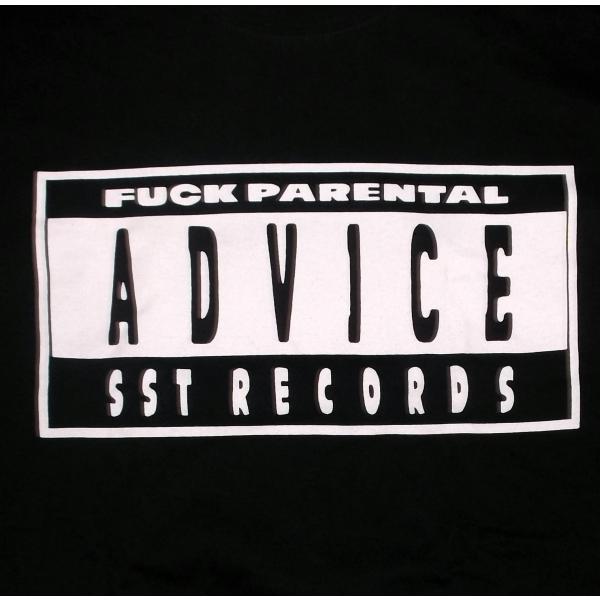 SST レコード Tシャツ SST Records Parental  黒 ロックTシャツ バンドT...
