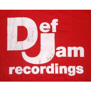 Def Jam Tシャツ デフ ジャム レコーディングス 赤 正規品｜mumbles