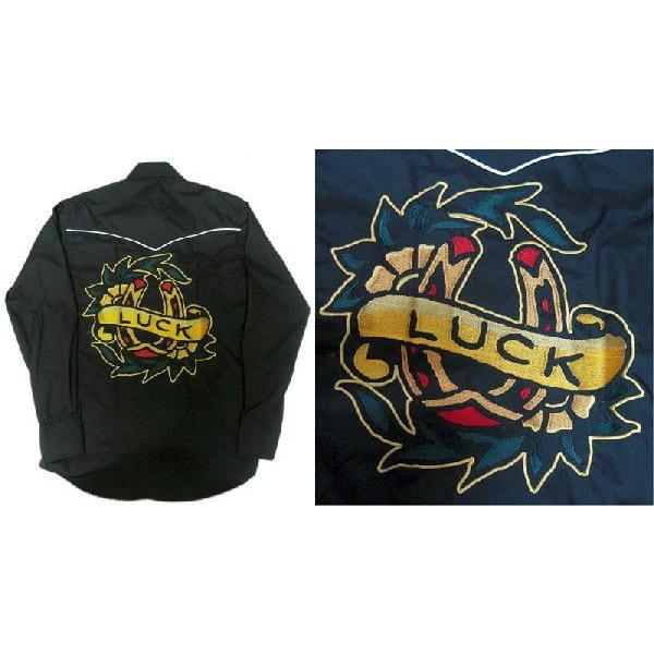 セーラー ジェリー ウェスタンシャツ Sailor Jerry Horse Shoe 刺繍