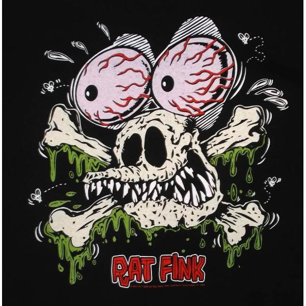 ラット フィンク Tシャツ Rat Fink Skull Rats 正規品