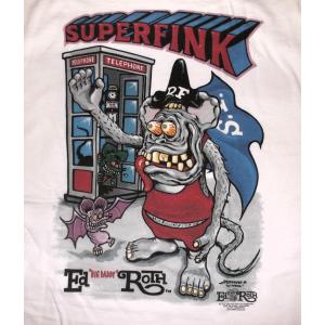 RAT FINK（ラットフィンク） Tシャツ プリントTシャツ 青 ブルー系