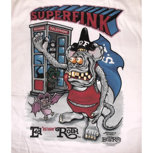 ラットフィンク SUPERFINK Tシャツ スーパーフィンク 正規品 RAT FINK