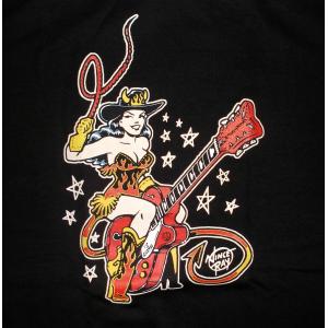 ロカビリー レディオ Tシャツ Rockabilly Radio Logo 黒 Vince Ray