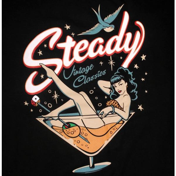 ステディ クロージング Tシャツ Steady Clothing Martini 正規品
