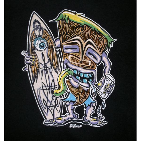 ヴォン フランコ Tシャツ Von Franco Hodad Tiki 正規品