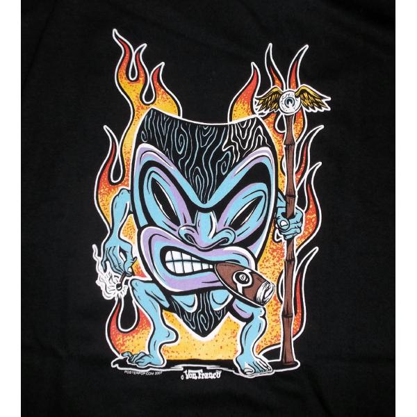 ヴォン フランコ Tシャツ Von Franco Smokin' Tiki 正規品