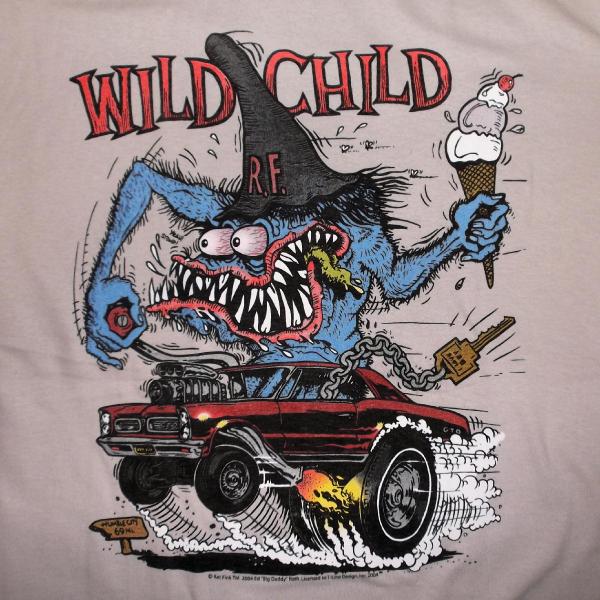 ワイルド チャイルド Tシャツ Wild Child エド・ロス モンスター Rat Fink 正規...