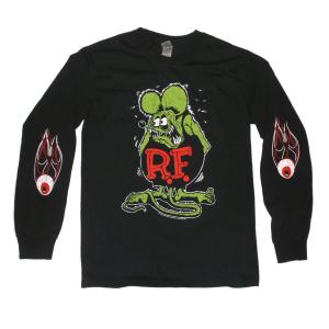 ラット フィンク【Rat Fink】RAT-BRONCO Tシャツ 半袖 ロックT バンドT 