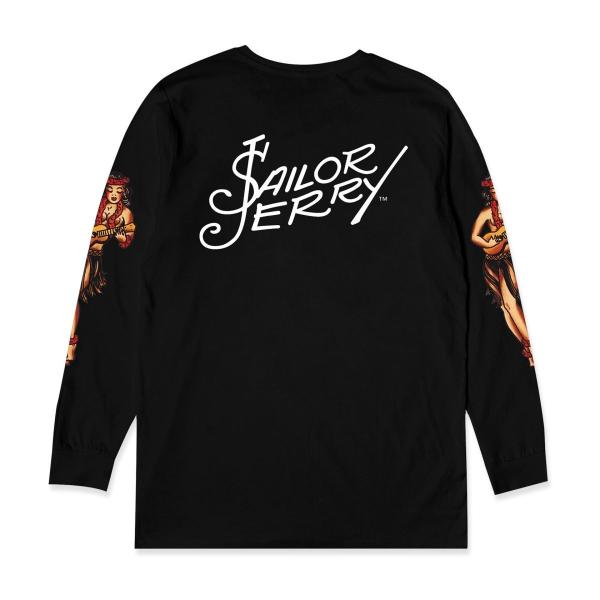 セーラー ジェリー 長袖 Tシャツ Sailor Jerry × Bad Monday Hula ロ...