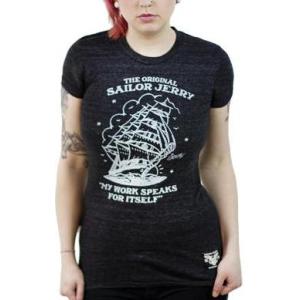 セーラー ジェリー Ladys Tシャツ Sailor Jerry Homebound 帆船