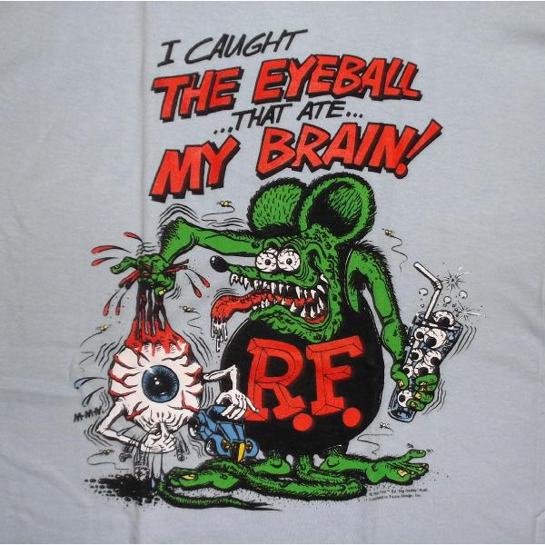 ラット フィンク Tシャツ Rat Fink Eye Ball USA正規品