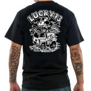 Lucky 13 ラッキー13 パーカ LUCKY13 Skull Star Zip Hoodie パーカー 