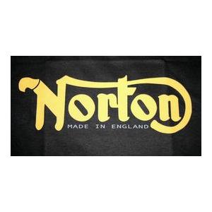 ノートン Tシャツ NORTON ロゴ 黒 正規品｜mumbles