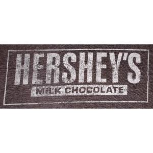 ハーシー Tシャツ HERSHEY&apos;S 茶系 正規品 チョコレート 企業ロゴTシャツ