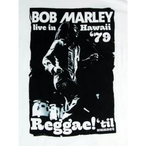 ボブ マーリー Tシャツ Bob Marley Hawaii 79 白 正規品 ハワイ｜マンブルズ バンドTシャツ 通販