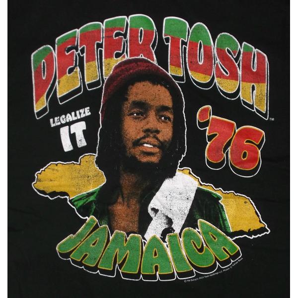 ピーター トッシュ Tシャツ Peter Tosh LEGALIZE IT 76 正規品 レゲエTシ...