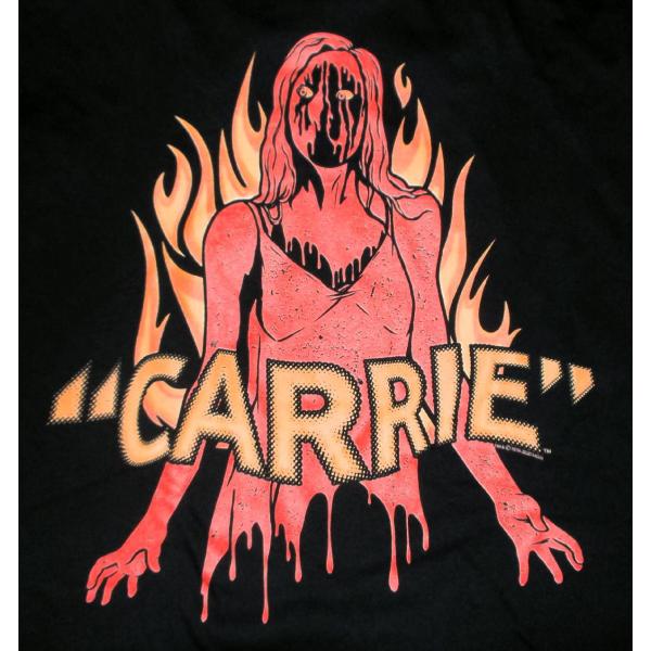 キャリー Tシャツ CARRIE BLOOD &amp; FIRE 正規品 映画関連