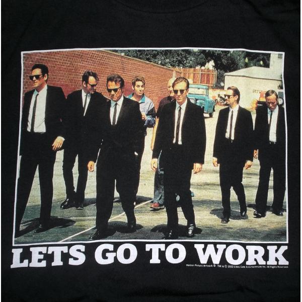 レザボア ドッグス Tシャツ RESERVOIR DOGS LETS GO TO WORK 正規品 ...