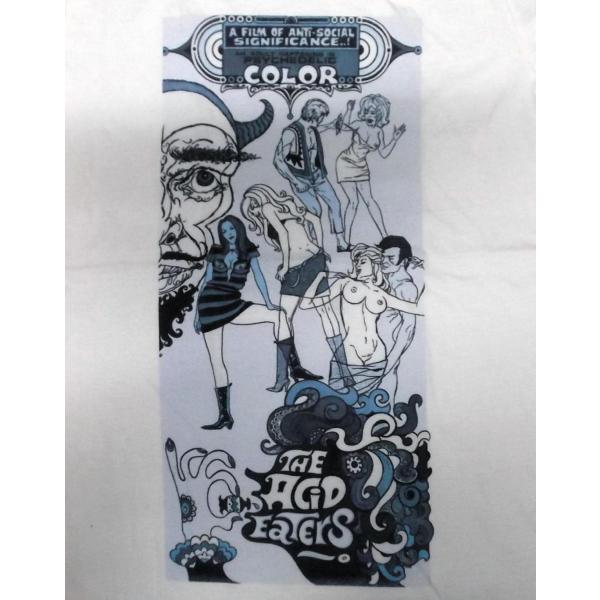 アシッド イーターズ Tシャツ 白 THE ACID EATERS 正規品 サイケデリック 映画Tシ...