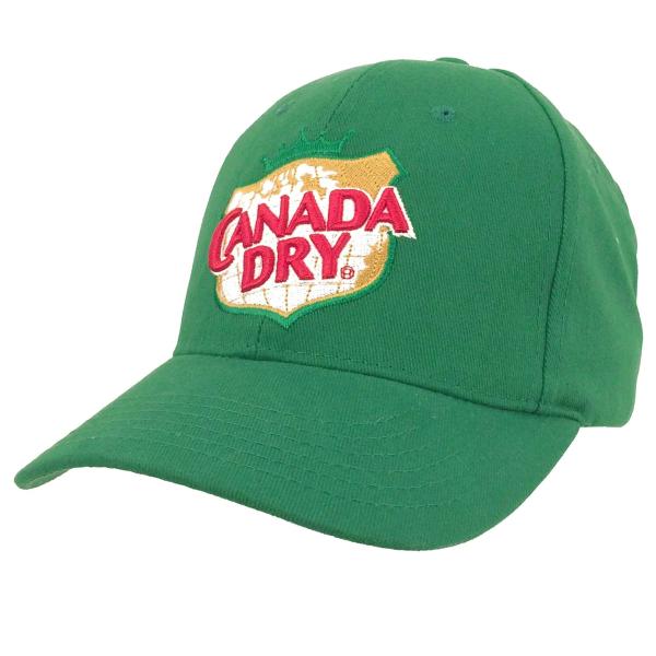 カナダ ドライ ベースボール キャップ Canada Dry Ginger Ale Logo Hat...