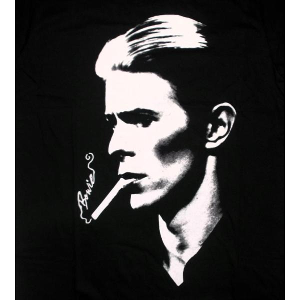 デヴィッド ボウイ Tシャツ David Bowie SMOKE 正規品 ロックTシャツ