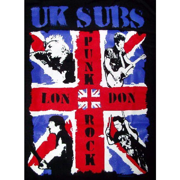 UKサブス Tシャツ UK SUBS London Punk Rock 正規品 ロックTシャツ バン...