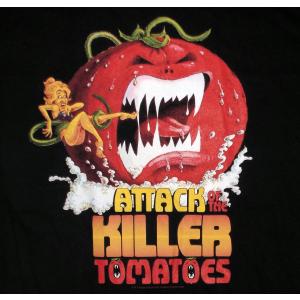 アタック・オブ・ザ・キラー・トマト Tシャツ ATTACK OF THE KILLER TOMATOES 正規品 映画Tシャツ｜mumbles