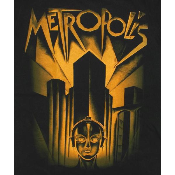 メトロポリス Tシャツ METROPOLIS 正規品 モノクロ サイレント 映画Tシャツ