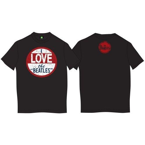 ザ・ビートルズ Tシャツ I LOVE THE BEATLES 正規品 ロックTシャツ