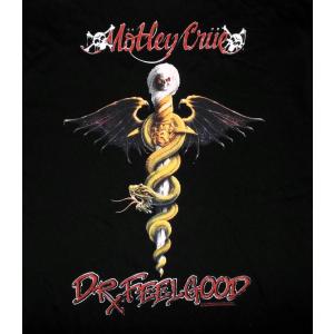 MOTLEY CRUE】モトリークルー「Dr FEELGOOD JAPAN TOUR」Tシャツ : NO