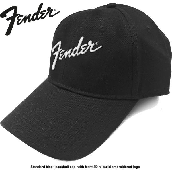 フェンダー ベースボール キャップ Fender 正規品 帽子