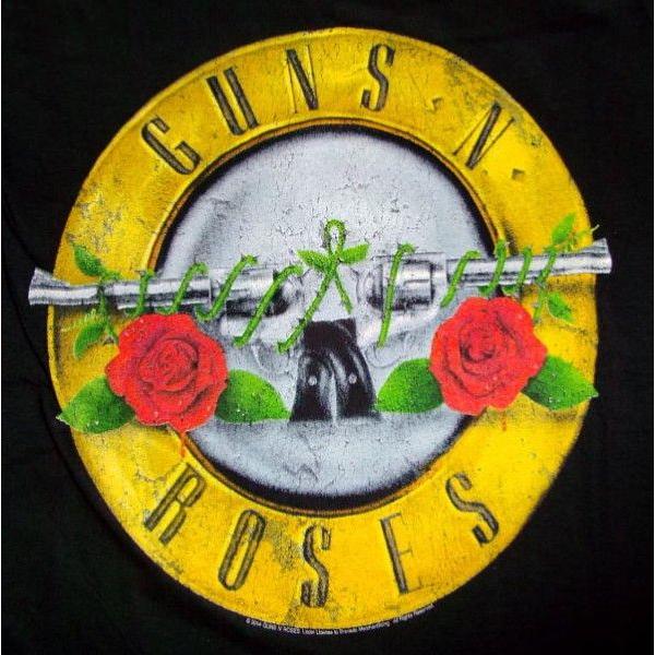 ガンズ アンド ローゼス Lady&apos;s Tシャツ GUNS &amp; ROSES BULLET 正規品