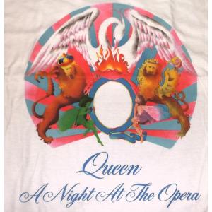 【新品未使用】 QUEEN [size L] オペラ座の夜 ヴィンテージTシャツ ROCK OFF クイーン Tシャツ QUEEN オペラ座の夜 A Night At The Opera