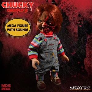 チャッキー フィギュア 15inch PIZZA FACE CHUCKY Mega Scale チャイルドプレイ3 MEZCO TOY｜mumbles