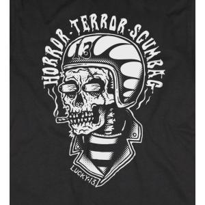 Lucky 13 ラッキー13 パーカ LUCKY13 Skull Star Zip Hoodie パーカー 
