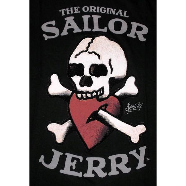 セーラー ジェリー Lady's Tシャツ Sailor Jerry SKULL 骸骨