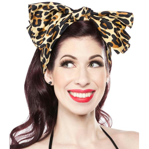 Sourpuss 豹柄 スカーフ LEOPARD BAD GIRL SCARF