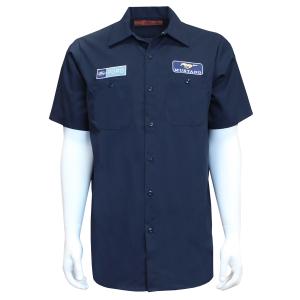 フォード ワークシャツ FORD Mustang Work shirt 正規品 半袖シャツ｜mumbles