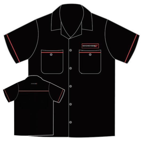 ダッジ ワークシャツ DODGE Mechanics Shirt 正規品 半袖シャツ