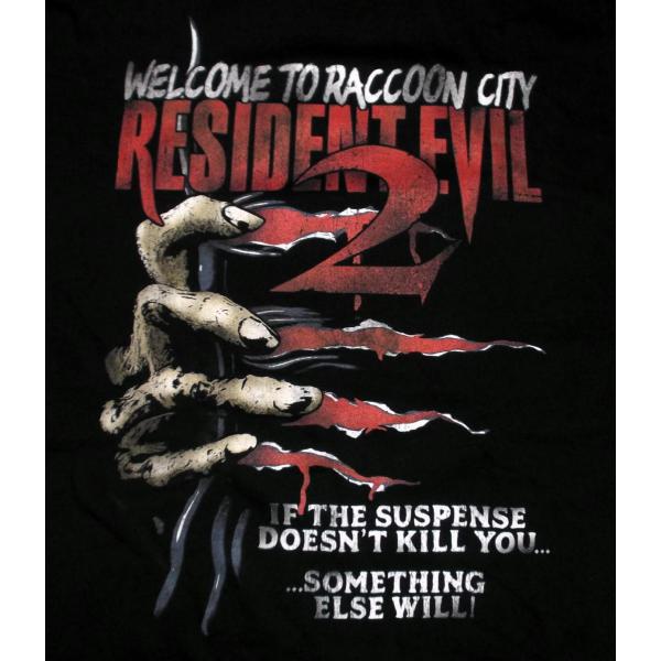 バイオハザード2 Tシャツ RESIDENT EVIL 2 正規品 BIOHAZARD 映画 ゲーム...