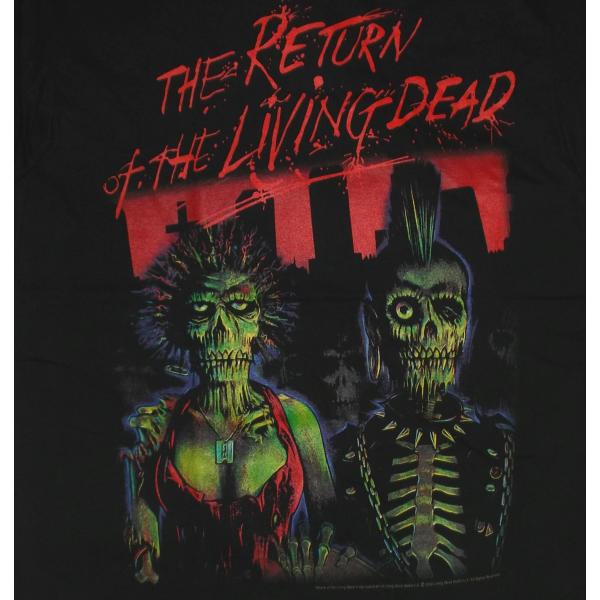 バタリアン Tシャツ THE RETURN OF THE LIVING DEAD ZOMBIES P...