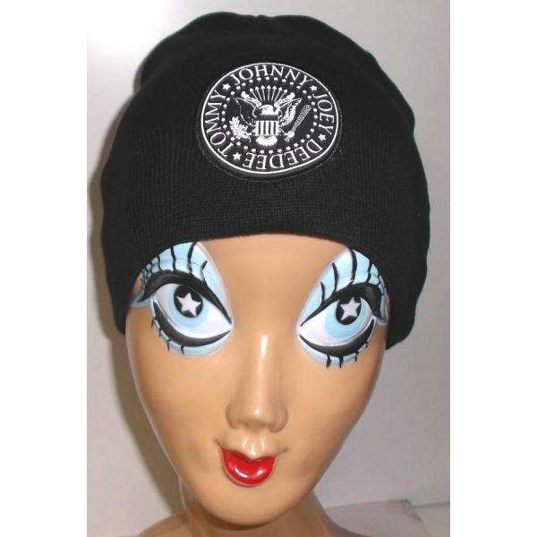 ラモーンズ ビーニー ワッチ RAMONES Seal Logo 正規品 ニットキャップ