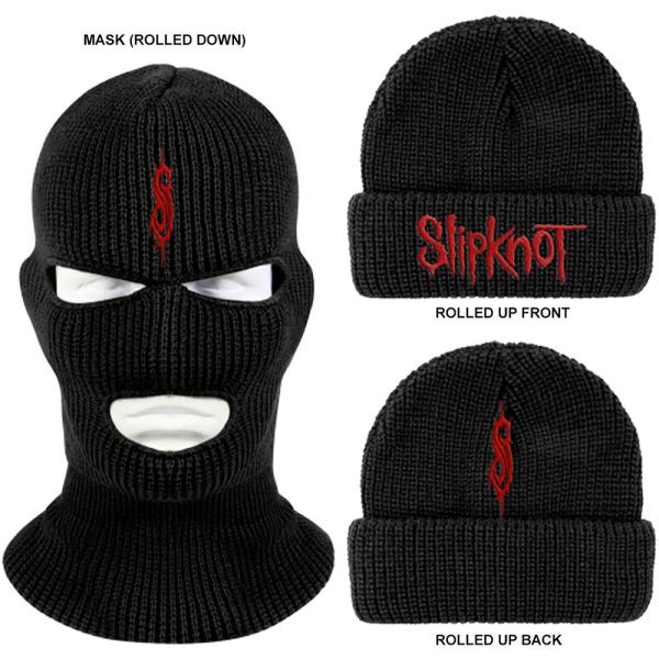 スリップノット ビーニー マスク SLIPKNOT MASK BEANIE HAT ニット キャップ...