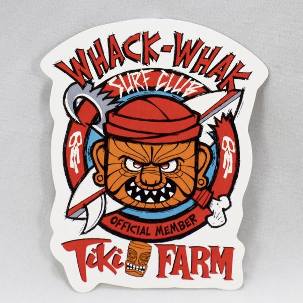 ティキ ファーム ステッカー　Whack-Whak Sticker Tiki Farm 正規品 雑貨