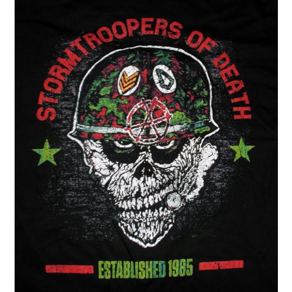 S.O.D.Ｔシャツ (STORMTROOPERS OF DEATH) HELMET HEAD 正規...