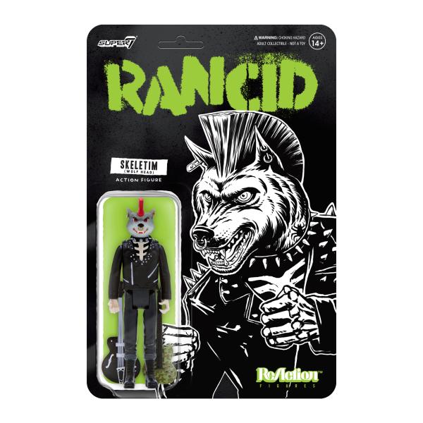 ランシド Re Action フィギュア RANCID Wolves Super7 パンク TOY