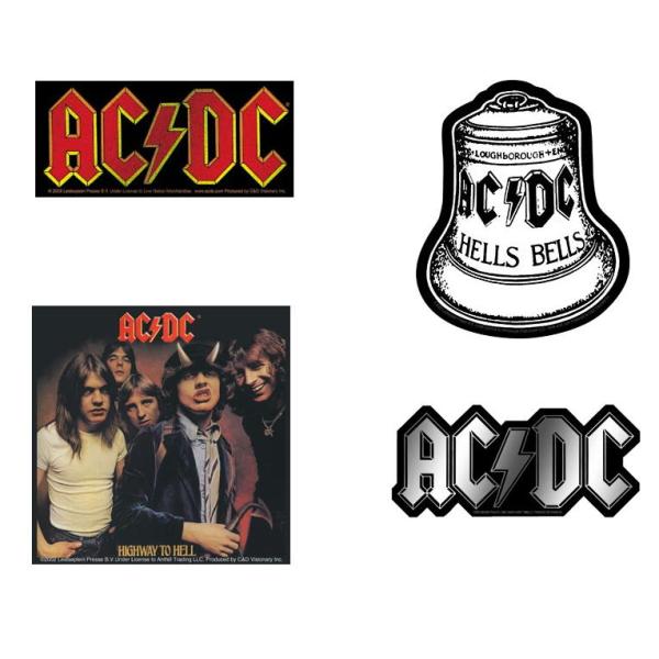 エーシーディーシー AC/DC ステッカー 正規品 ACDC ロックTシャツ バンドTシャツ