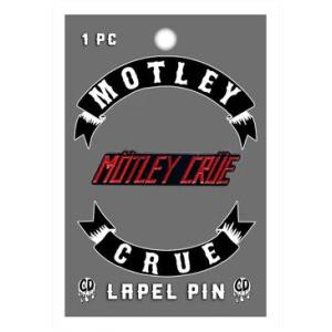 モトリー クルー ピンズ バッジ Motley Crue LOGO 正規品 バッジ ロックTシャツ ...