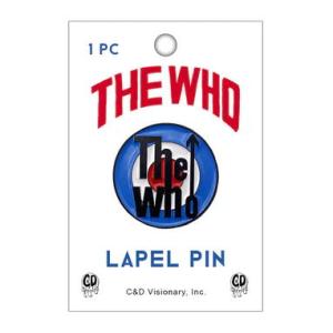 ザ・フー ピンズ バッヂ The Who Target Logo Lapel Pin ターゲット 正...