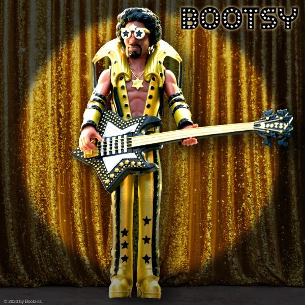 ブーツィー コリンズ Re Action フィギュア Bootsy Collins (Black A...